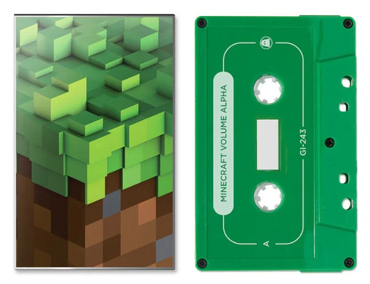 C418 Minecraft Volume Alpha VIDEO GAME SOUNDTRACK New Green Cassette Tape