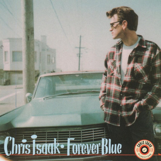 10/17/25 Chris Isaak FOREVER BLUE New Sealed Limited Aqua Blue Colored Vinyl LP