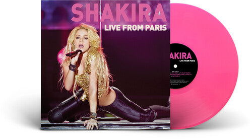 Shakira LIVE FROM PARIS Limited Edition RSD 2025 New Pink Colored Vinyl 2 LP