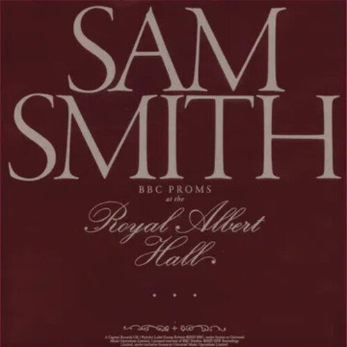 Sam Smith BBC PROMS AT THE ROYAL ALBERT HALL Limited RSD 2025 New Vinyl 2 LP