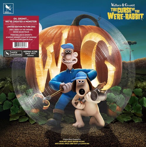 Wallace & Gromit: Curse Of The Were-Rabbit MOVIE SOUNDTRACK New Vinyl Picture Disc LP