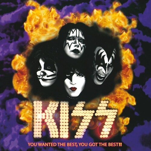 Kiss YOU WANTED THE BEST, YOU GOT THE BEST!! 180g New Sealed Black Vinyl 2 LP
