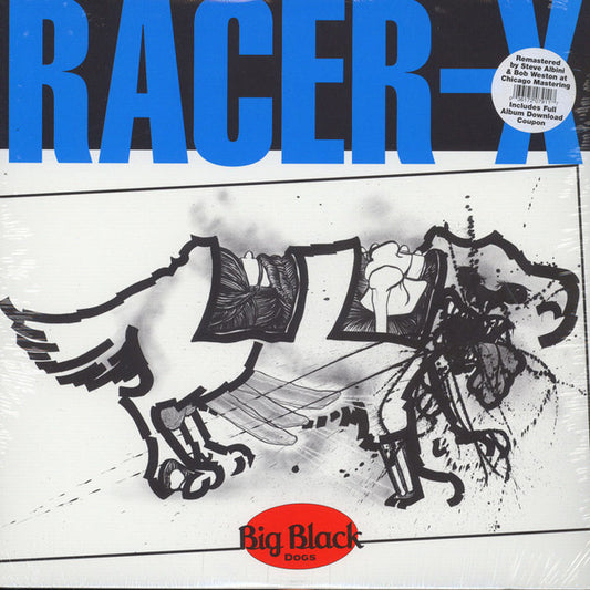 Big Black RACER-X  Remastered NEW SEALED BLACK RECORD VINYL EP