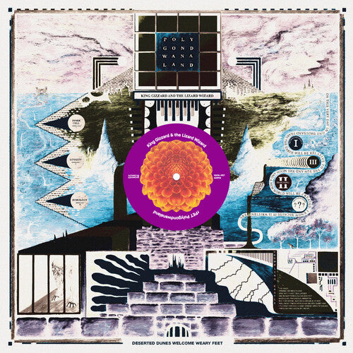 King Gizzard POLYGONDWANALAND (PURPLE) New Sealed Limited Colored Vinyl LP