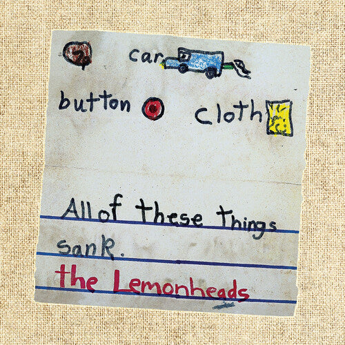 Lemonheads CAR BUTTON CLOTH 30th Anniversary NEW SEALED BLACK VINYL RECORD LP