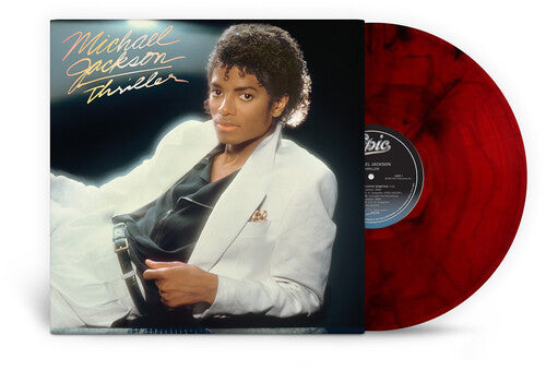 Michael Jackson THRILLER (199584611211) New Limited Red/Black Colored Vinyl LP
