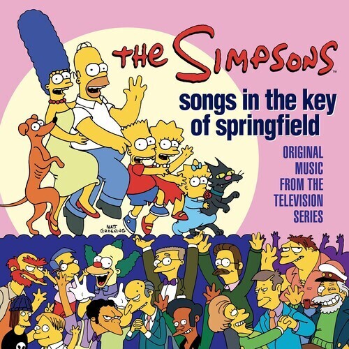Songs In The Key Of Springfield MUSIC FROM SIMPSONS TV SERIES New Colored Vinyl 2 LP