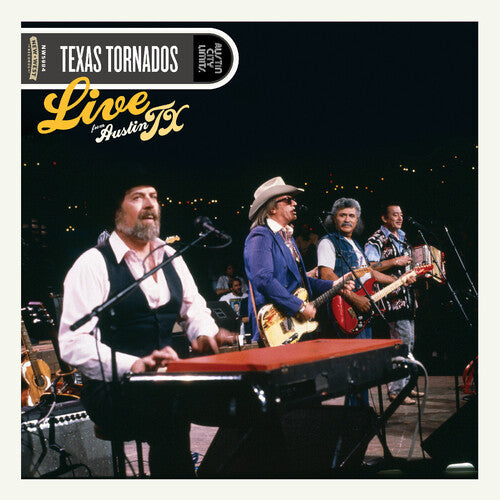 Texas Tornados LIVE FROM AUSTIN, TX New Red/White/Blue Colored Vinyl 2 LP