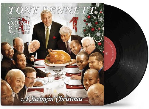 Tony Bennett/Count Basie Big Band A SWINGIN CHRISTMAS Holiday Songs NEW VINYL LP --Best Seller