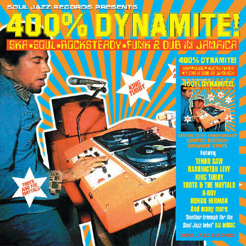 400% Dynamite Ska VARIOUS Limited Edition RSD 2025 New Orange Colored Vinyl 2 LP