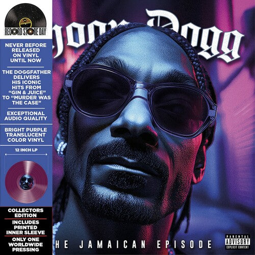 Snoop Dogg THE JAMAICAN EPISODE Limited RSD 2025 New Purple Colored Vinyl LP