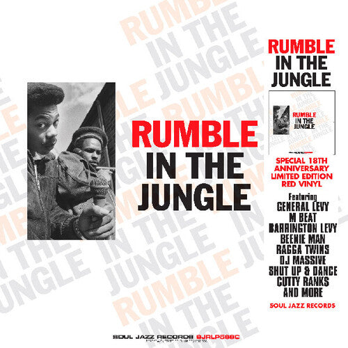 Rumble In The Jungle VARIOUS Limited Edition RSD 2025 New Red Colored Vinyl 2 LP