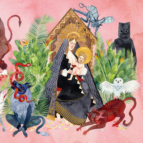 Father John Misty I LOVE YOU, HONEYBEAR New Pearlescent Red Colored Vinyl LP