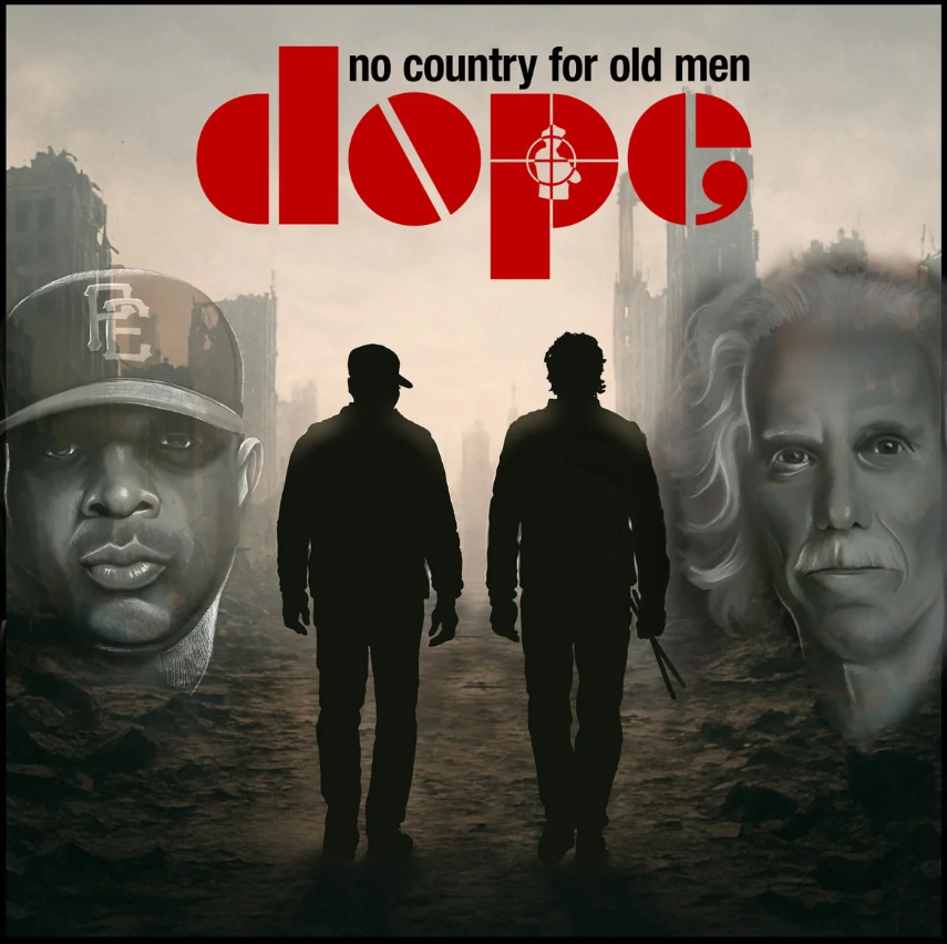 Chuck D/John Densmore DO+PE=NO COUNTRY FOR OLD MEN New Sealed Black Vinyl LP