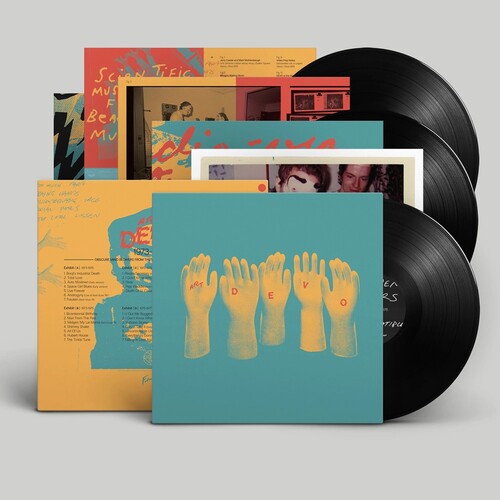 Devo ART DEVO 1973-1977 (+POSTER) Limited Edition NEW SEALED BLACK VINYL 3 LP