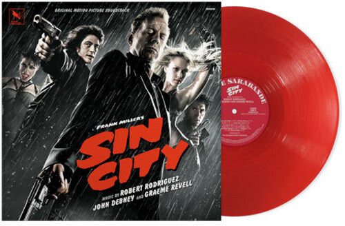 Sin City ORIGINAL MOVIE SOUNDTRACK New Sealed Limited Red Colored Vinyl LP