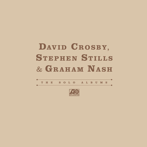 Crosby, Stills & Nash THE SOLO ALBUMS Limited RSD 2026 New Vinyl 4 LP Box Set