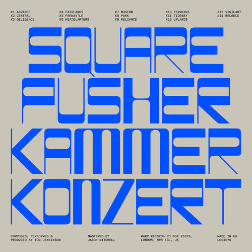 Squarepusher KAMMERKONZERT Warp Records NEW SEALED BLACK VINYL RECORD LP