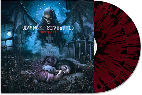 Avenged Sevenfold NIGHTMARE New Limited Purple/Black Splatter Colored Vinyl 2 LP