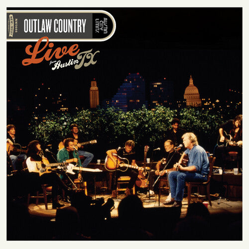 Outlaw Country LIVE FROM AUSTIN TX New Limited Red/White/Blue Colored Vinyl LP