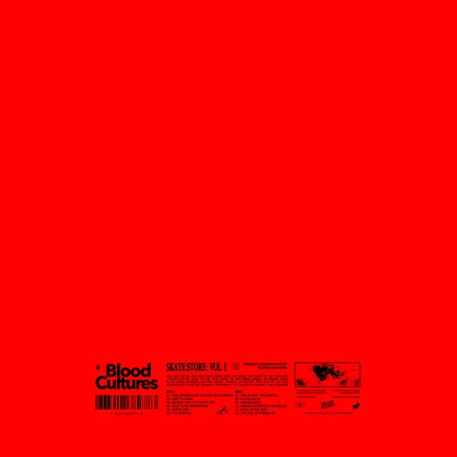 Blood Cultures SKATE STORY VOL. 1 New Sealed Limited Red Colored Vinyl Record LP