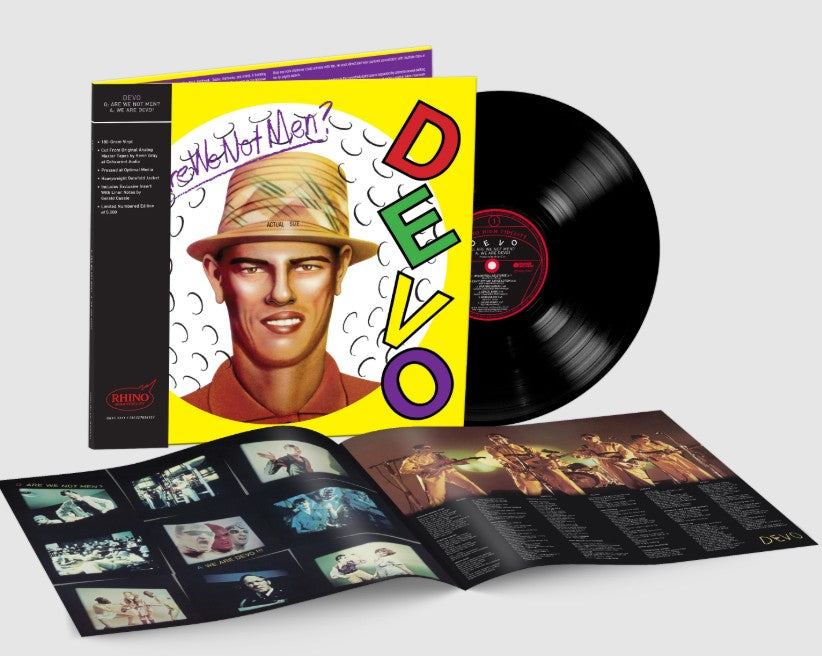 Devo Q: ARE WE NOT MEN? 180g RHINO HIGH FIDELITY New Sealed Vinyl Record LP