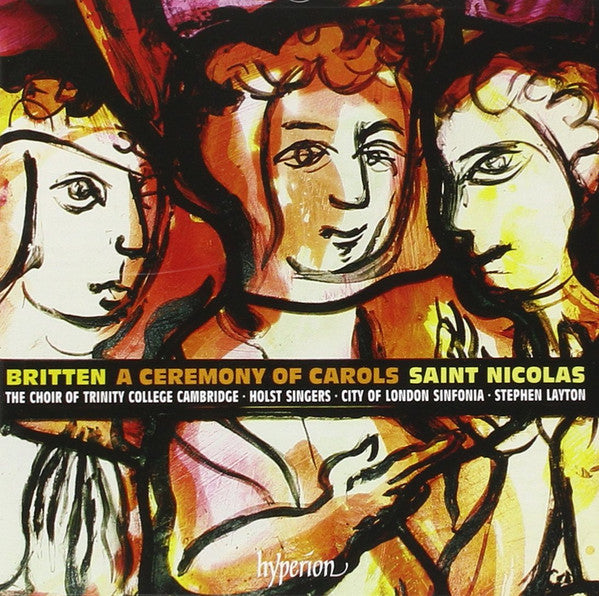 Benjamin Britten A CEREMONY OF CAROLS, SAINT NICOLAS New Sealed CD