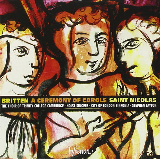 Benjamin Britten A CEREMONY OF CAROLS, SAINT NICOLAS New Sealed CD