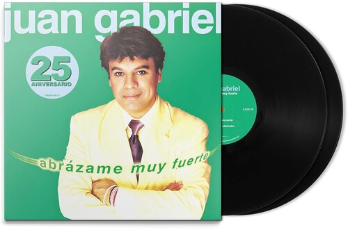 Juan Gabriel ABRAZAME MUY FUERTE New Sealed Black Vinyl Record 2 LP