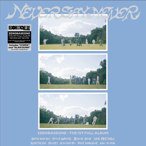 Zerobaseone NEVER SAY NEVER 1ST FULL ALBUM Limited RSD 2026 New Colored Vinyl LP