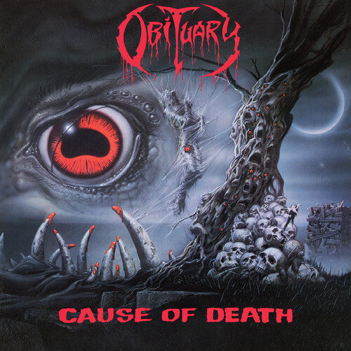 Obituary CAUSE OF DEATH New Sealed Gray/Black Splatter Colored Vinyl Record LP