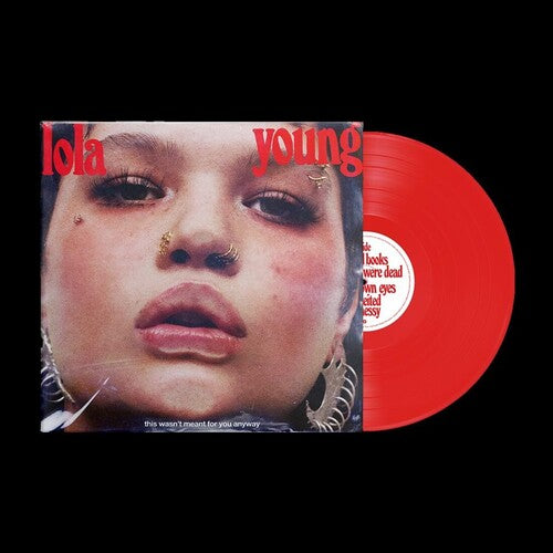 Lola Young THIS WASN'T MEANT FOR YOU ANYWAY New Red Colored Vinyl Record LP