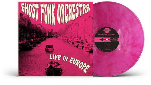 Ghost Funk Orchestra LIVE IN EUROPE Limited RSD 2026 New Pink Colored Vinyl LP