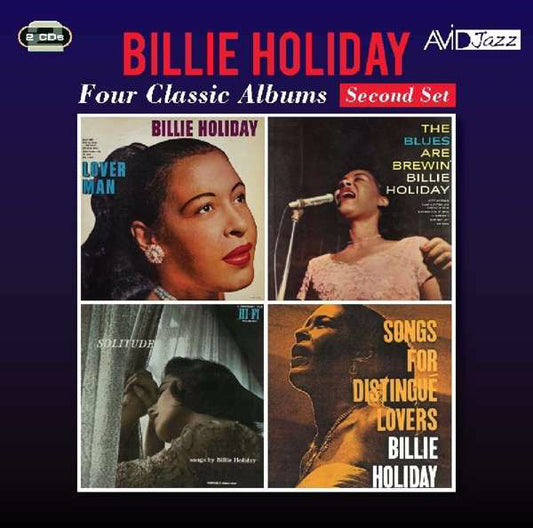 Billie Holiday FOUR CLASSIC ALBUMS - SECOND SET New Sealed 2 CD
