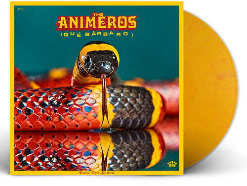 Animeros QUE BARBARO Limited Edition NEW SEALED ORANGE BLEND COLORED VINYL LP