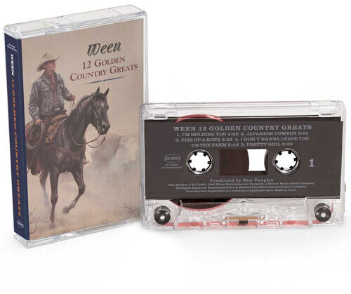 Ween 12 GOLDEN COUNTRY GREATS New Sealed Clear Cassette Tape