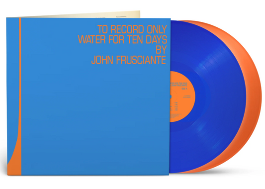 John Frusciante TO RECORD ONLY WATER FOR TEN DAYS RSD 2026 New Colored Vinyl 2LP