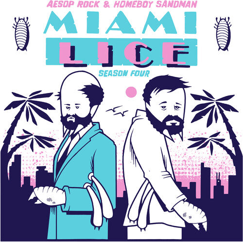 Lice (Aesop Rock & Homeboy Sandman) MIAMI LICE - SEASON FOUR New Black Vinyl EP