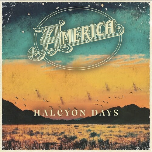 America HALCYON DAYS Limited Edition NEW SEALED ORANGE COLORED VINYL RECORD LP