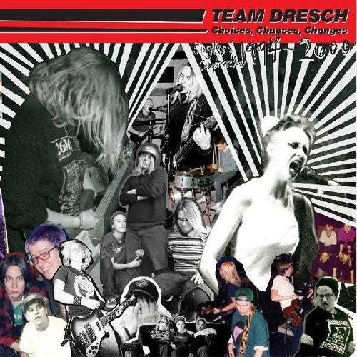 Team Dresch CHOICES, CHANCES, CHANGES New Limited Pink Colored Vinyl Record LP