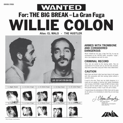 Willie Colon LA GRAN FUGA Remastered NEW SEALED CD