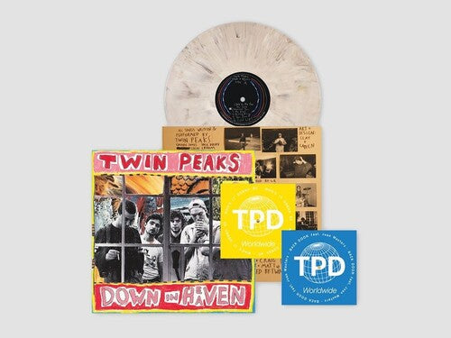 Twin Peaks DOWN IN HEAVEN 10th Anniversary NEW PARCHMENT COLORED VINYL LP +FLEXI