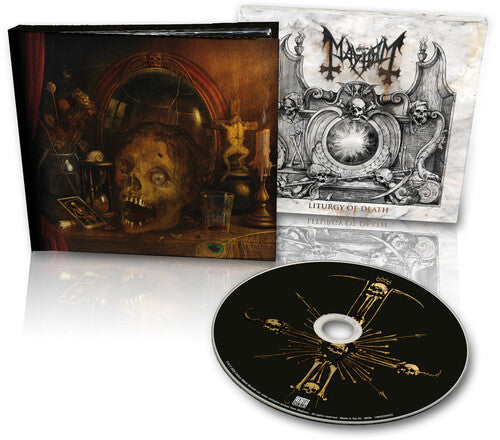 Mayhem LITURGY OF DEATH (MEDIABOOK) New Sealed Limited Edition CD