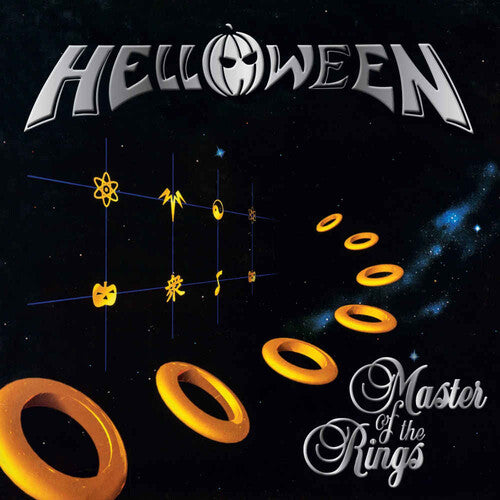 Helloween MASTER OF THE RINGS (EXPANDED) New Limited Gold Colored Vinyl 2 LP