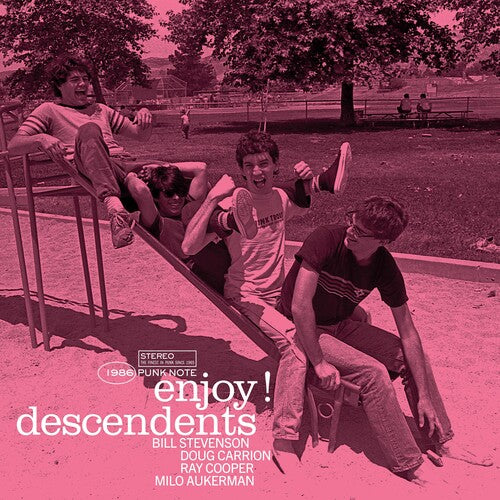 Descendents ENJOY! (PUNK NOTE EDITION) New Sealed Black Vinyl Record LP