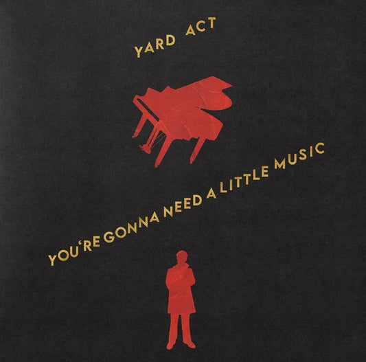 Yard Act YOU'RE GONNA NEED A LITTLE MUSIC New Gold Smoke Colored Vinyl Record LP