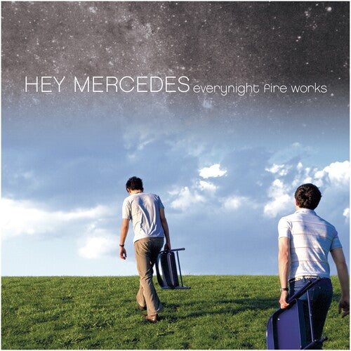 Hey Mercedes EVERYNIGHT FIRE WORKS New Sealed Limited Blue Colored Vinyl 2 LP
