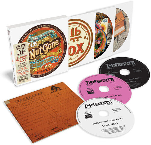 Small Faces OGDENS' NUT GONE FLAKE +32pg Booklet NEW SEALED 3 CD