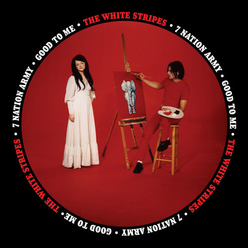 The White Stripes SEVEN NATION ARMY Remastered NEW BLACK VINYL 7" SINGLE