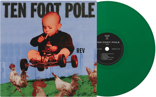 Ten Foot Pole REV Limited Edition NEW SEALED GREEN COLORED VINYL LP